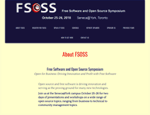 Tablet Screenshot of fsoss.senecac.on.ca