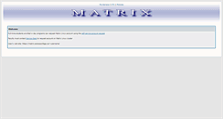 Desktop Screenshot of matrix.senecac.on.ca