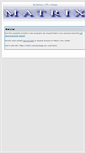 Mobile Screenshot of matrix.senecac.on.ca