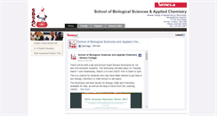 Desktop Screenshot of biochem.senecac.on.ca